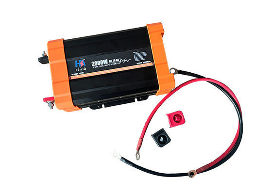 Чистый синусовой волновой домашний силовой инвертор пик 2000w DC 12V AC 230V с защитой от перегрузки для семьи