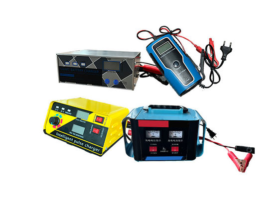 12V/24V Свинцово-кислотный/литиевый портативный зарядное устройство для батарей двигателей Автоматическое управление Адаптер питания LED/Lcd дисплей